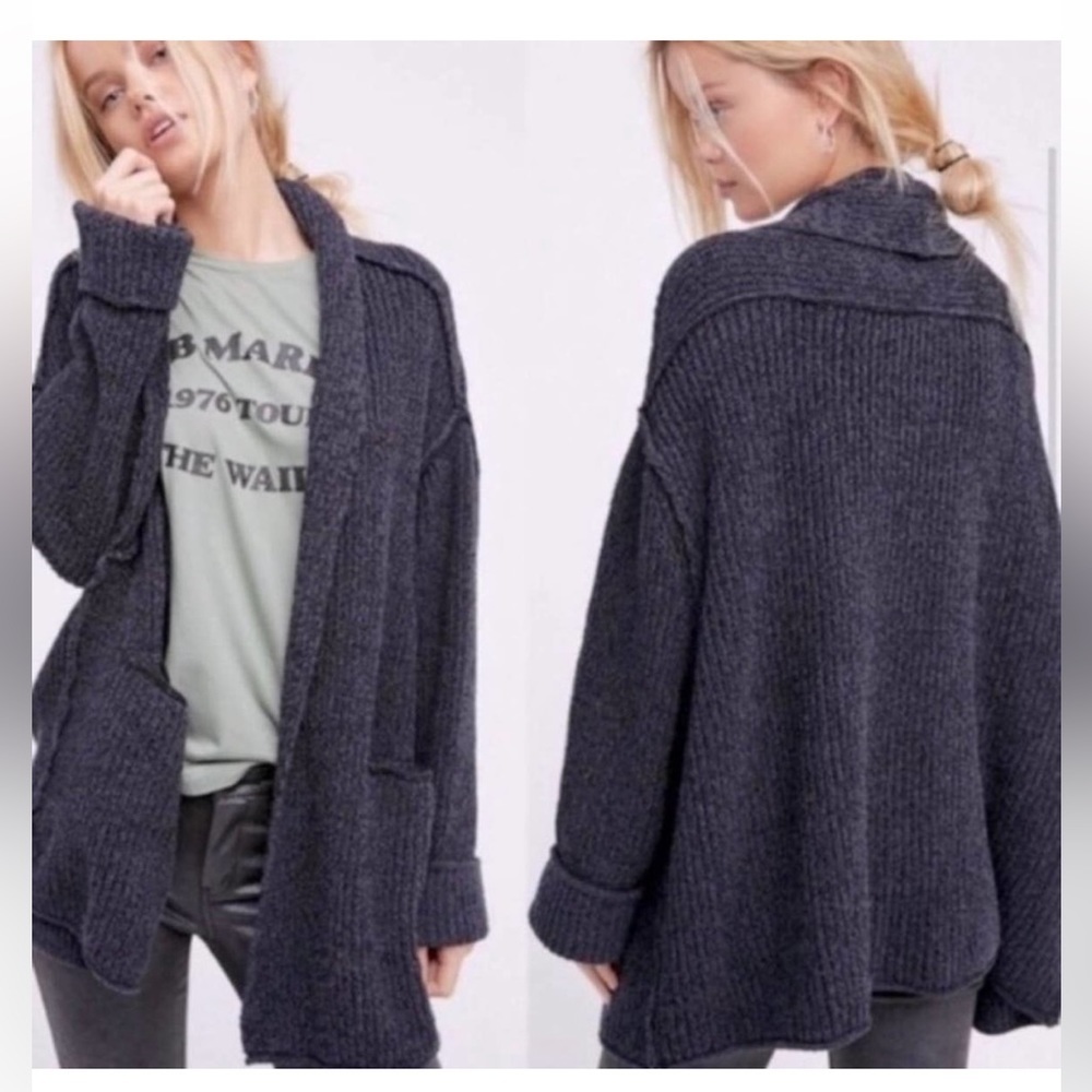 Free People Low Tide Open Cardigan